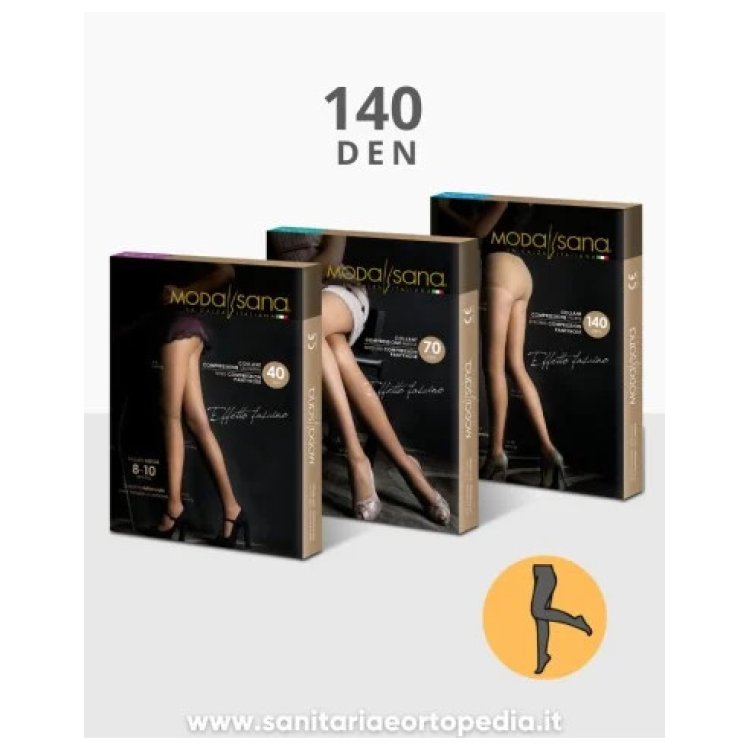 Gloria Modasana 140 Collant Maglia Liscia Playa Taglia 3