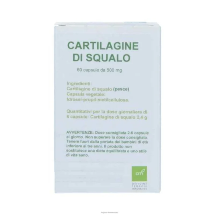 Oti Cartilagine di Squalo Integratore per Articolazioni 60 Capsule
