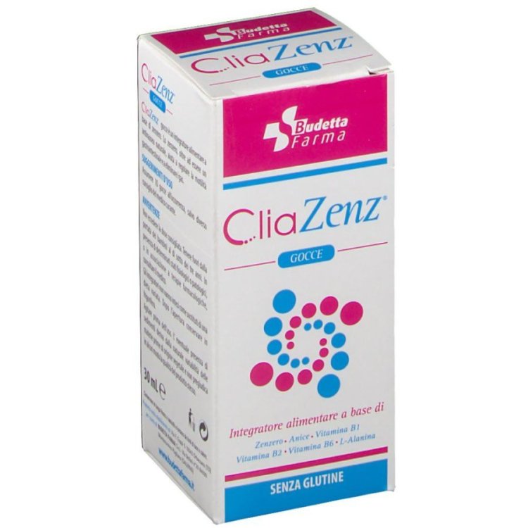 Budetta Farma CliaZenz Gocce Integratore Alimentare Digestivo Zenzero 30ml Budetta Farma CliaZenz Gocce Integratore Alimentare Digestivo Zenzero 30ml