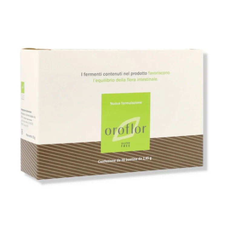 Oti Oroflor Integratore Fermenti Lattici Acido Ialuronico 20 Bustine