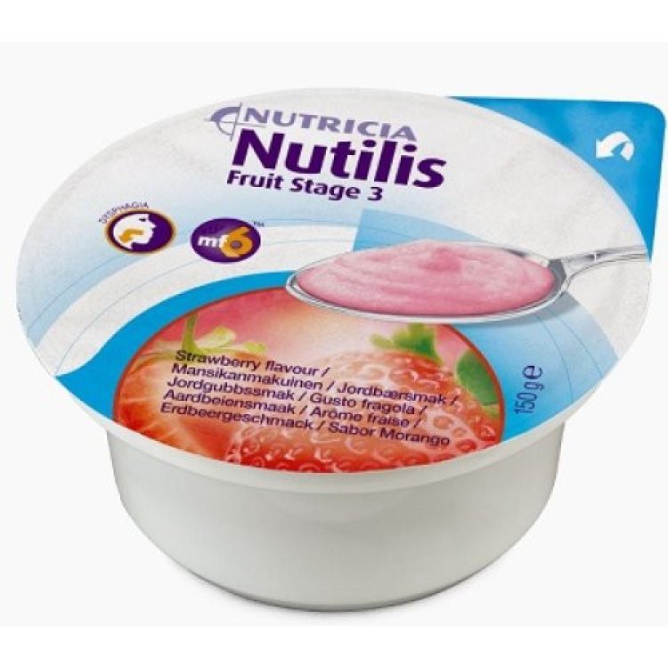 Nutricia Nutilis Fruit Stage 3 Fragola Alimento a Fini Medici Speciali 3x150g