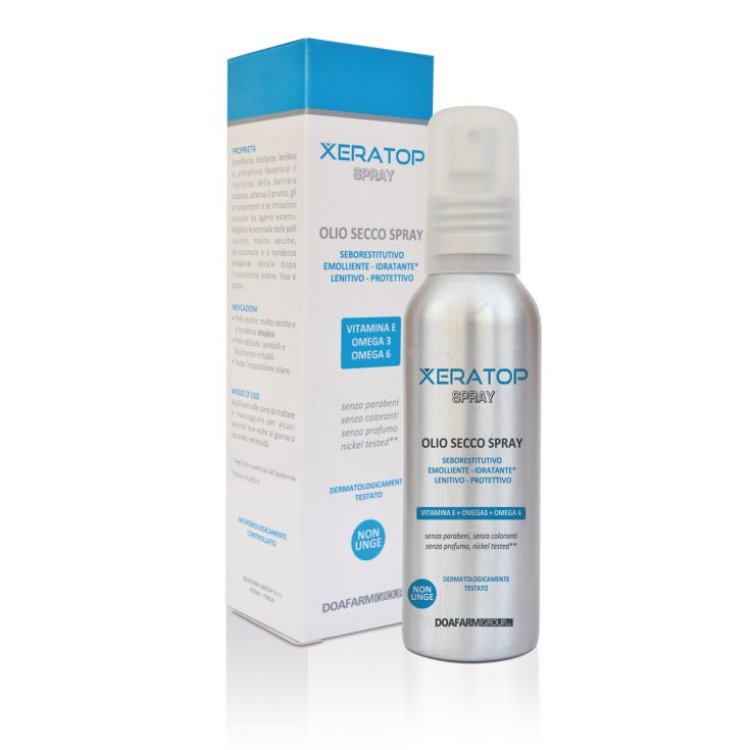 Doafarm Group Xeratop Olio Secco Spray Emolliente Idratante 100ml