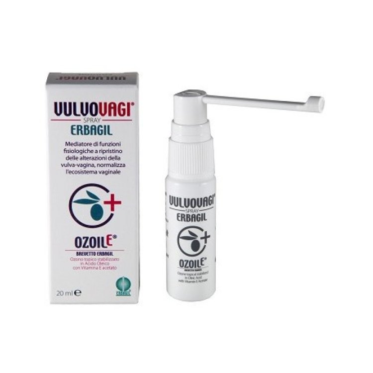 Erbagil Vulvovagi Spray per Vulvovaginiti e Secchezza Vaginale 20 ml