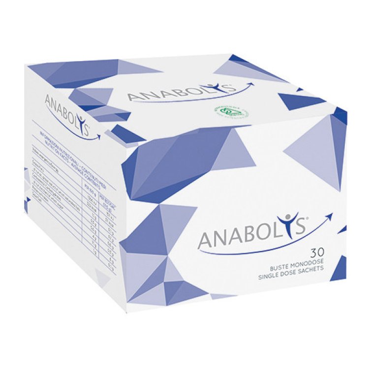 Inpha Anabolys Proteine Siero Latte per Massa Muscolare 30 Bustine Cioccolato