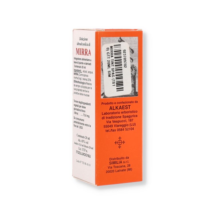 Alkaest TS10 Mirra Parafarmaco Lenitivo Mucose 20ml