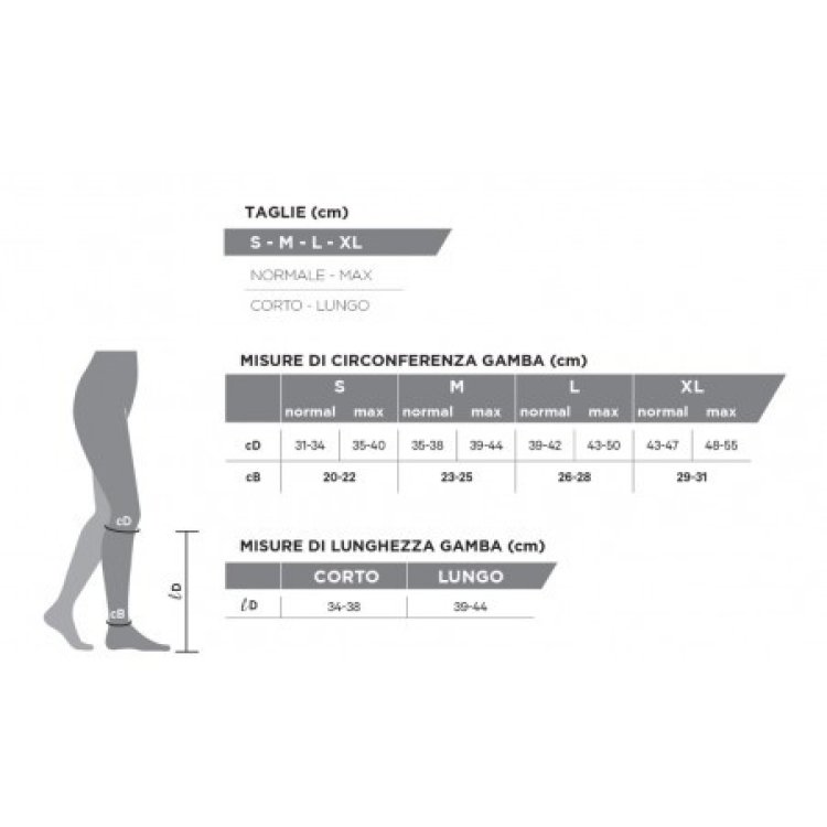 Gloria Modasana Collant Tutto Nudo 40 Nero Taglia 3