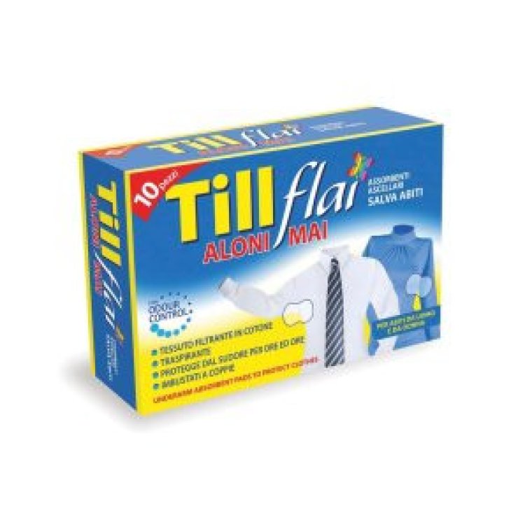 Till Flai Assorbenti Ascellari: Protezione Ascelle - 10 Pezzi