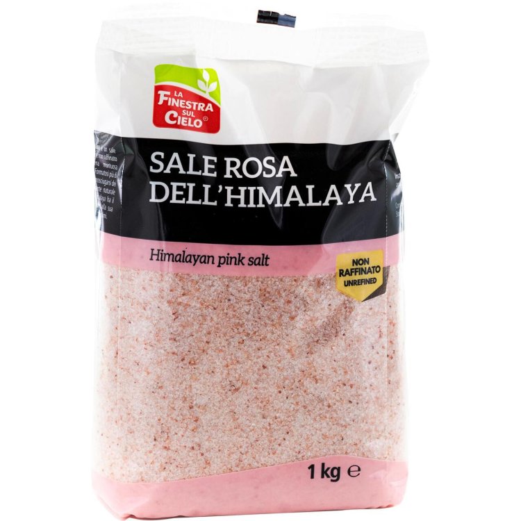 La Finestra sul Cielo Sale Rosa dell'Himalaya Fino 1 kg