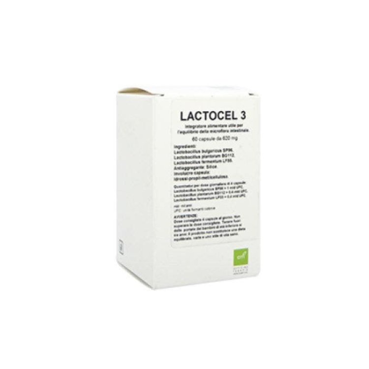 Oti Lactocel 3 Integratore Microflora Intestinale in Capsule da 60