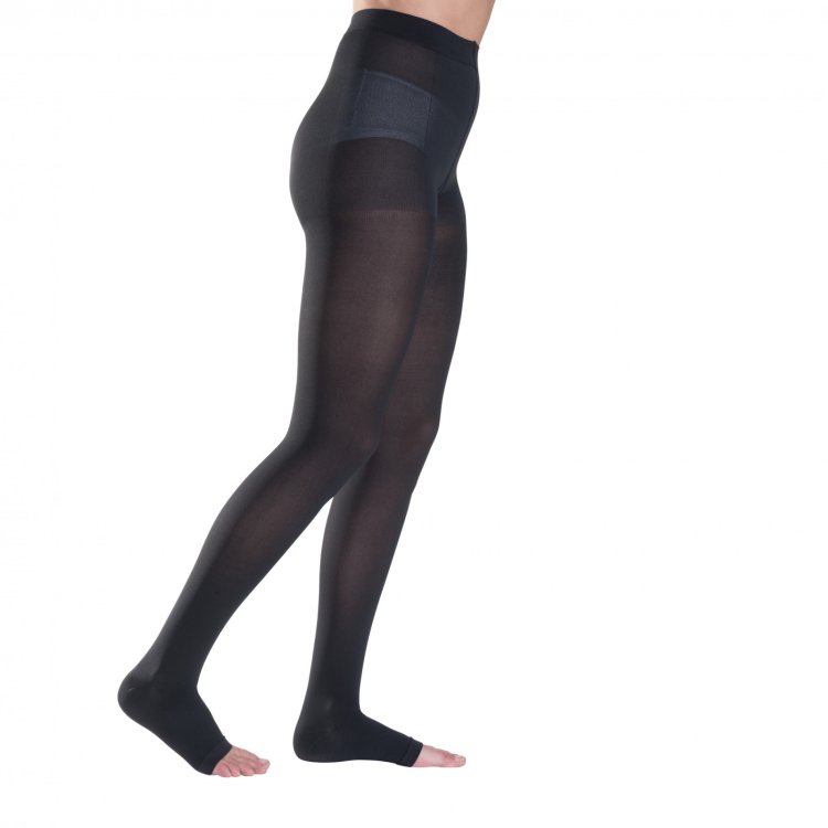 Sigvaris 702 Collant a Compressione Graduata Top Fine Punta Aperta Crispa