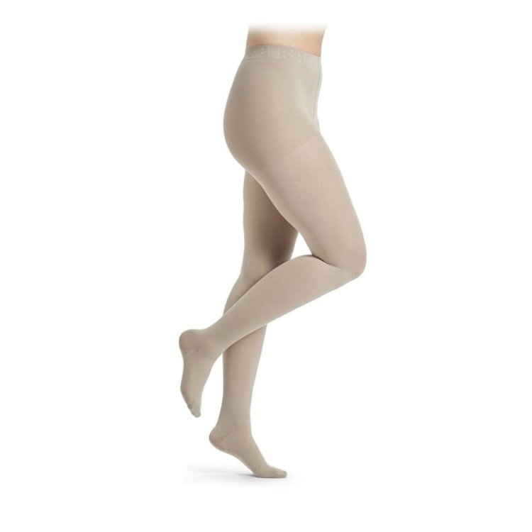 Sigvaris Semitransparent Gambaletto AD CCL1 Normale Skin Punta Aperta
