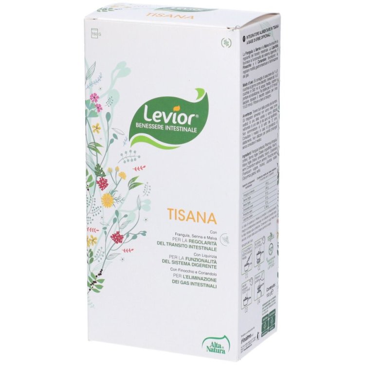 Alta Natura Levior Tisana Digestiva e Regolarit&agrave; Intestinale 150 g
