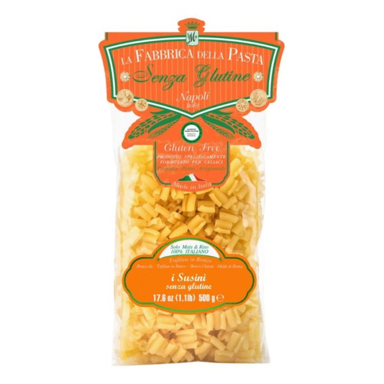 La Fabbrica Pasta Gragnano Susini Pasta Senza Glutine Riso e Mais 500g La Fabbrica Pasta Gragnano Susini Pasta Senza Glutine Riso e Mais 500g
