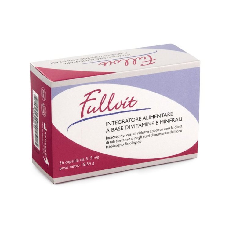 Italfarmacia Fullvit Integratore Multivitaminico per Stanchezza, 36 Capsule Italfarmacia Fullvit Integratore Multivitaminico per Stanchezza, 36 Capsule