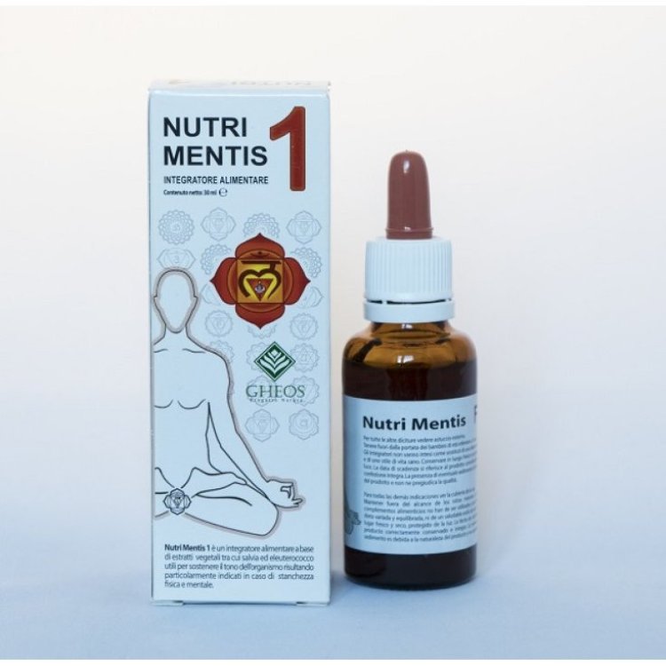 Gheos Nutri Mentis 4 Gocce Integratore Alimentare per Equilibrio Emotivo 30 ml