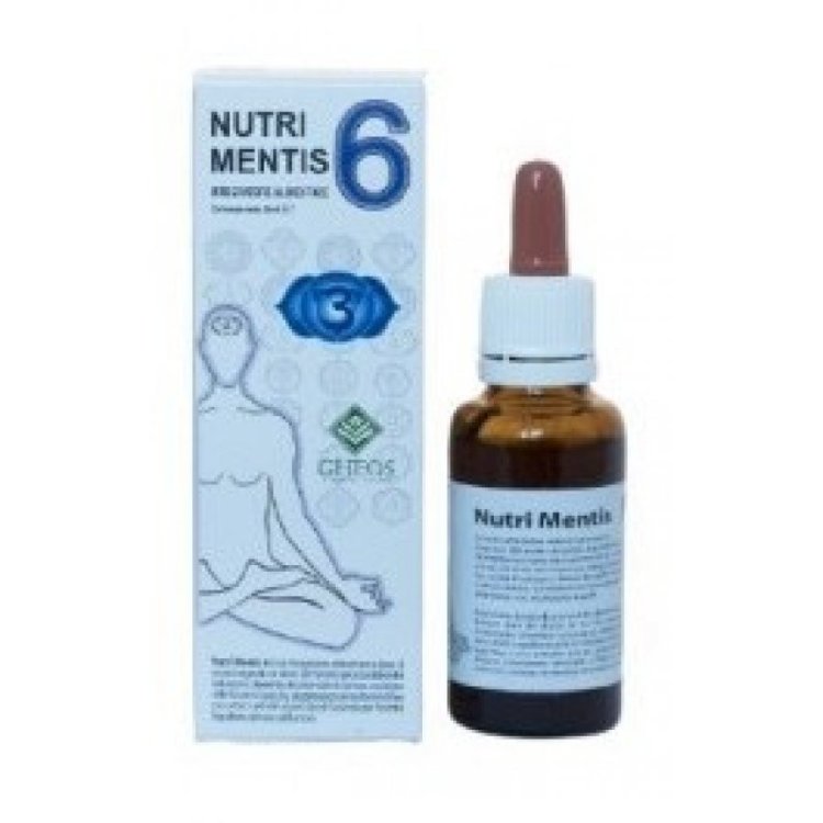 Gheos Nutri Mentis 6 Integratore Alimentare per Digestione e Umore 30ml
