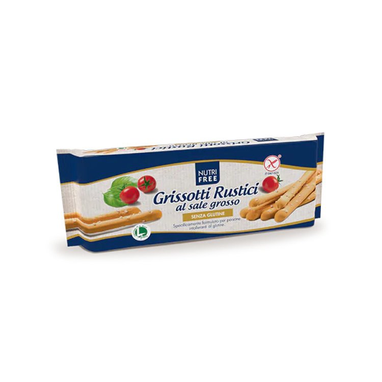 Nutrifree Grissotti Rustici al Sale Grosso Senza Glutine 100 g