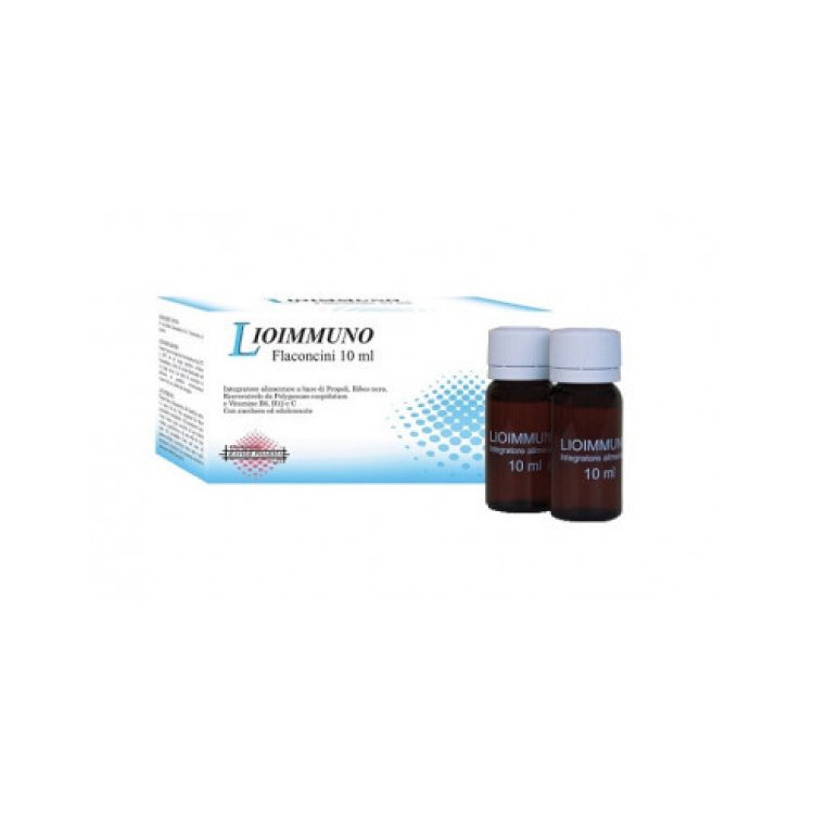 Ravier Pharma Lioimmuno Integratore Alimentare per Difese Immunitarie, 10 Flaconcini