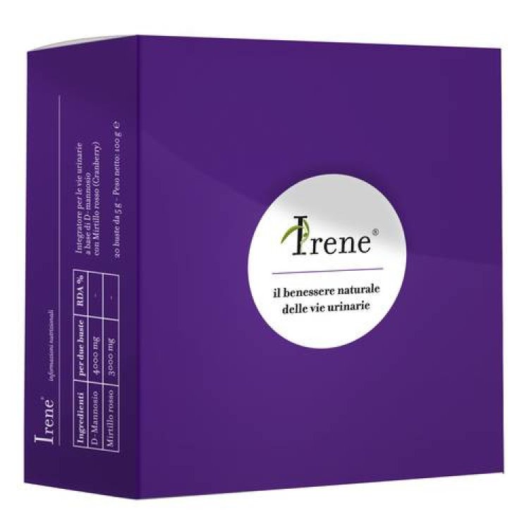 Novias Pharma Irene Integratore per Cistite con D-Mannosio e Mirtillo Rosso, 20 Bustine