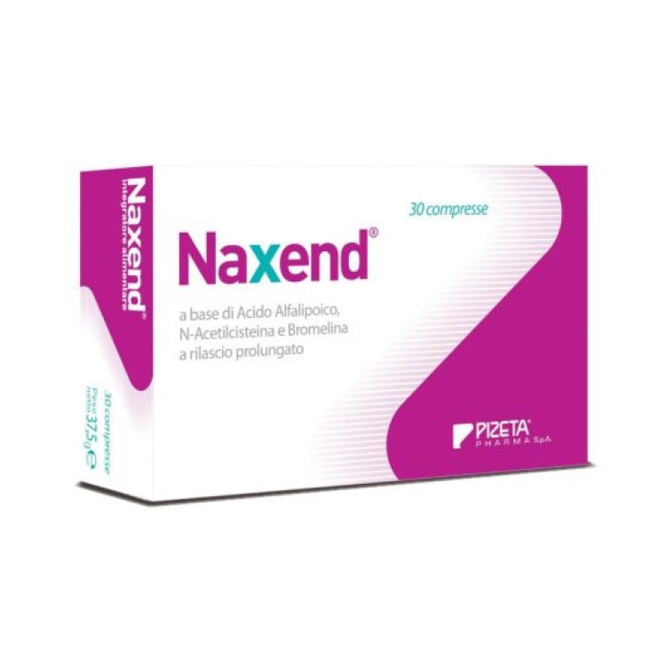 Pizeta Naxend Integratore Alimentare Drenante e Detossinante 30 Compresse