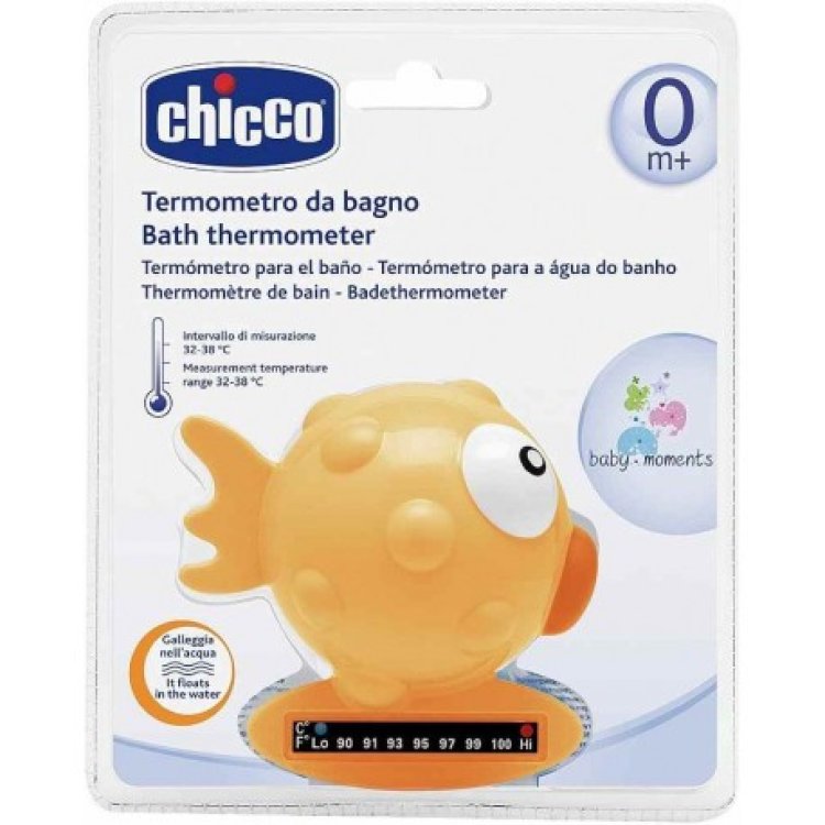 Chicco Termometro da Bagno Pesce Arancione