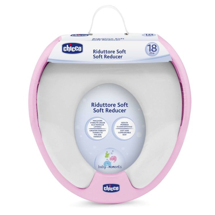 Chicco Riduttore Soft Seduta WC Imbottita Blu Rosa
