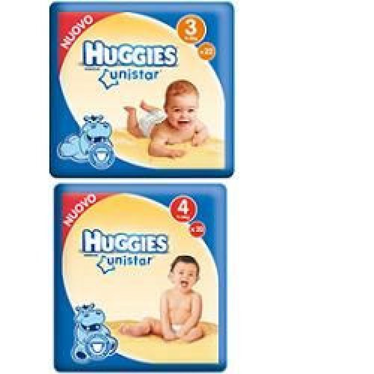 Huggies Unistar Pannolini Taglia 5 (11-25kg) 16 Pezzi