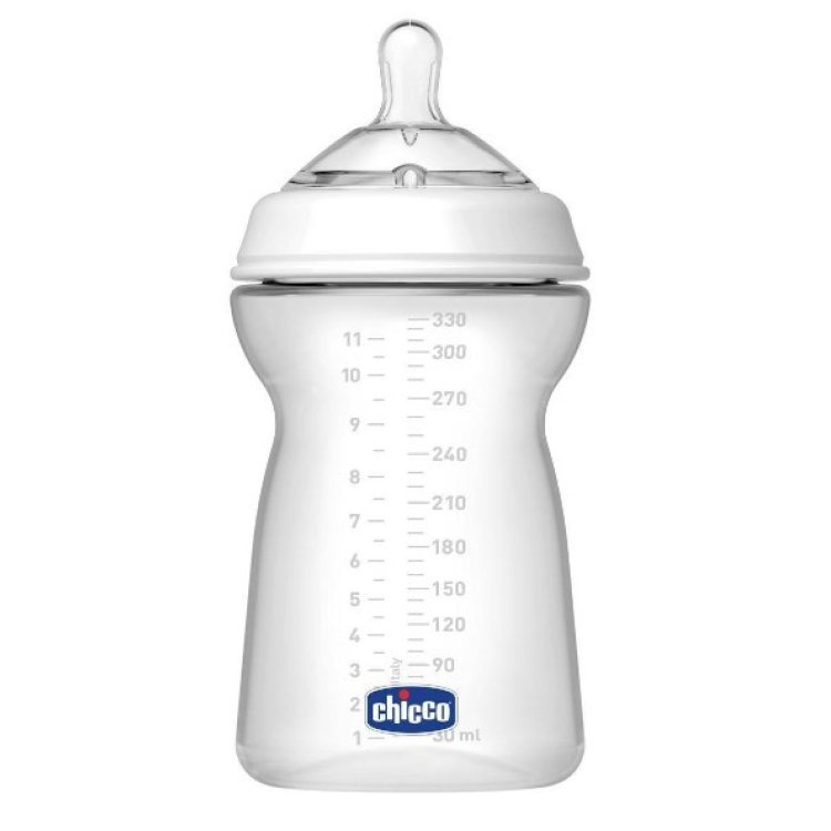 Chicco Natural Feeling Biberon 6 Mesi+ 330 ml Flusso Veloce