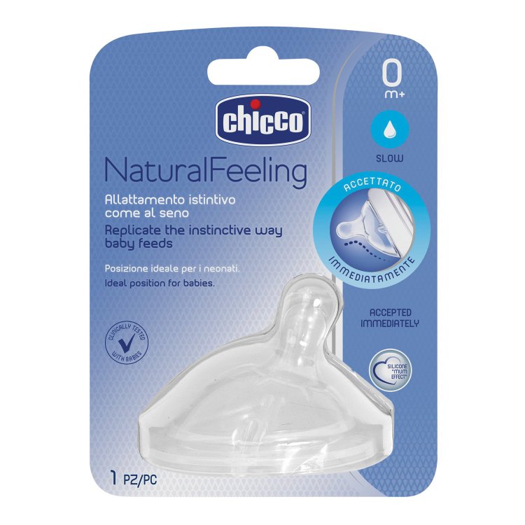 Chicco Step Up New Tettarella in Silicone 0m+ Flusso Normale