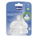 Chicco Natural Feeling Tettarella Anticolica Flusso Regolare 2 Pezzi