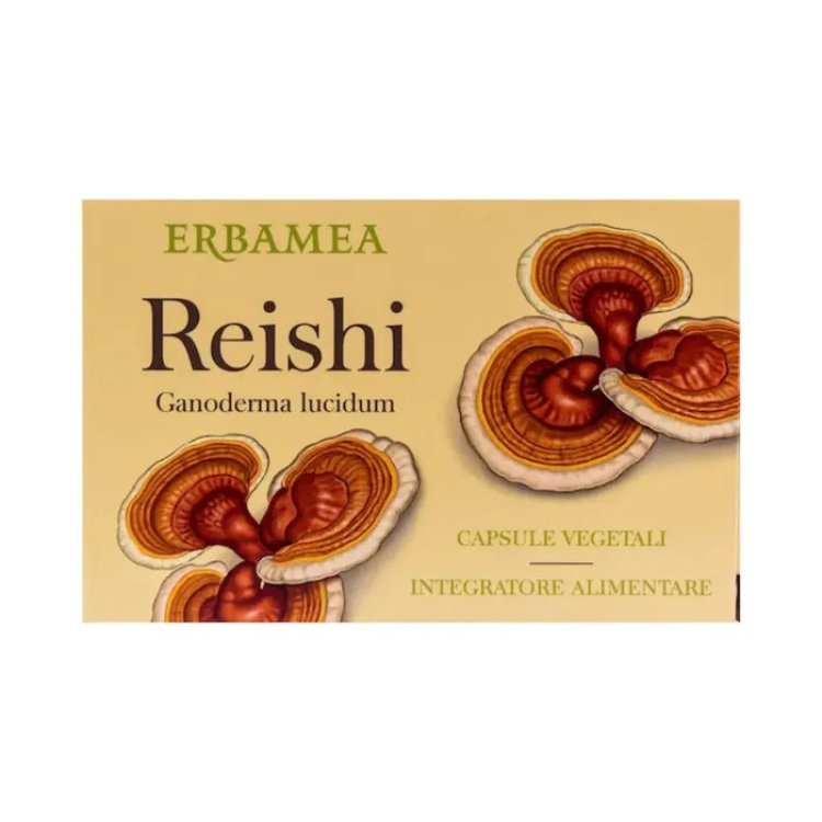 Erbamea Reishi Integratore Supporto Difese Immunitarie 24 Capsule