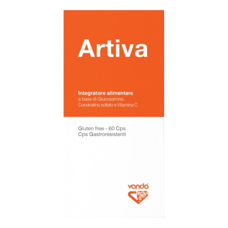 Vanda Artiva Integratore Alimentare per Cartilagine Articolare 60 Capsule