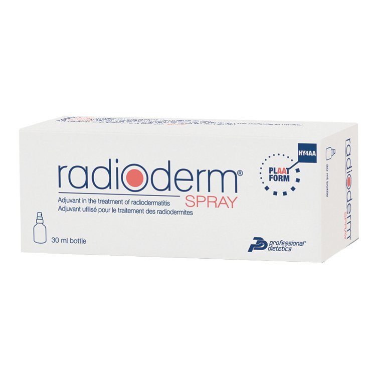 Professional dietetics Radioderm Spray per Dermatiti Radioterapia con Acido Ialuronico 30ml
