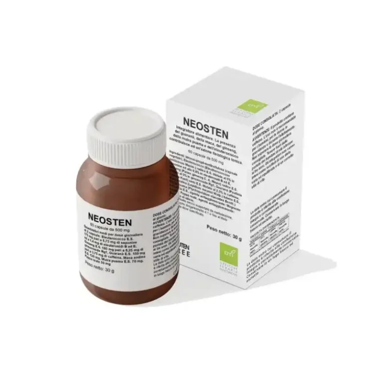 Oti Neosten Integratore per Tono dell'Umore e Benessere Mentale, 60 Capsule