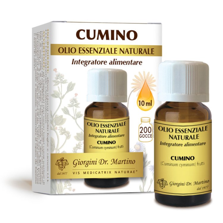 Dr. Giorgini Olio Essenziale Cumino Aroma Naturale per Alimenti 10 ml Dr. Giorgini Olio Essenziale Cumino Aroma Naturale per Alimenti 10 ml