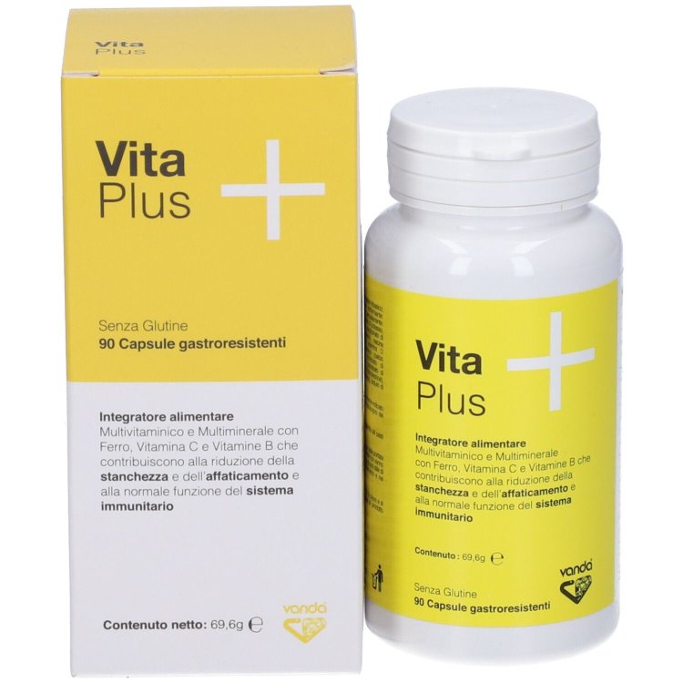 Vanda Vitaplus Integratore Multivitaminico Multiminerale, 90 Capsule