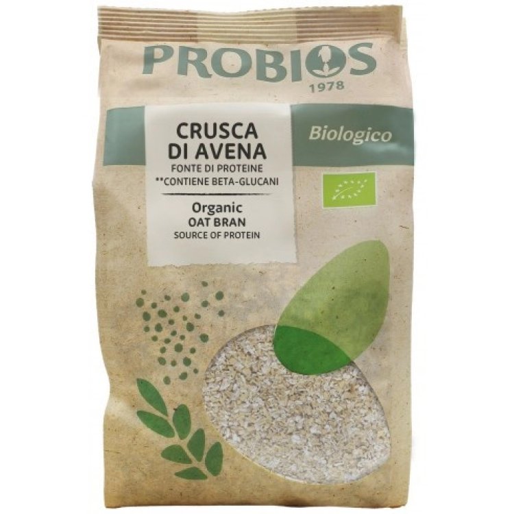 Probios Crusca di Avena Biologica Ricca di Fibre 500 g