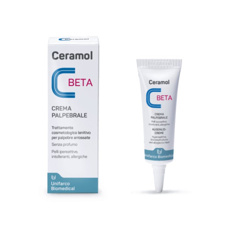 Ceramol Beta Crema Palpebrale Lenitiva Trattamento Palpebre Arrossate 10ml