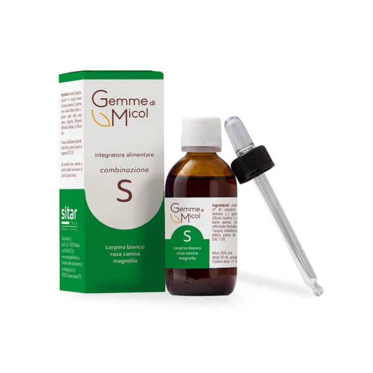 Sitar Gemme di Micol Integratore Alimentare per Benessere 30ml