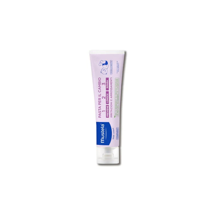 Mustela Pasta Cambio 1 2 3 Trattamento Arrossamenti Neonati 50ml