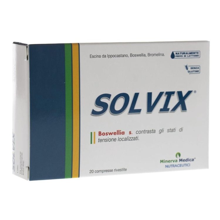 Minerva Medica Solvix Integratore Alimentare per Funzionalit&agrave; Articolare, 20 Compresse