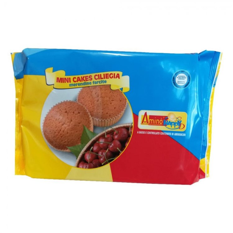 Nove Alpi Srl Amino Happy D Mini Cakes Ciliegia Merendine 160 g