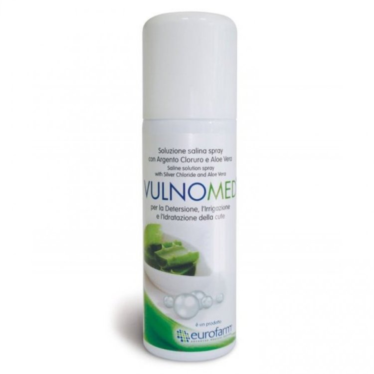 Eurofarm Vulnomed Sol Salina Spray Soluzione per Cute e Mucose 125ml