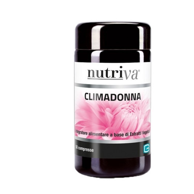 Nutriva Climadonna Integratore Menopausa con Salvia e Cimicifuga 50 Compresse