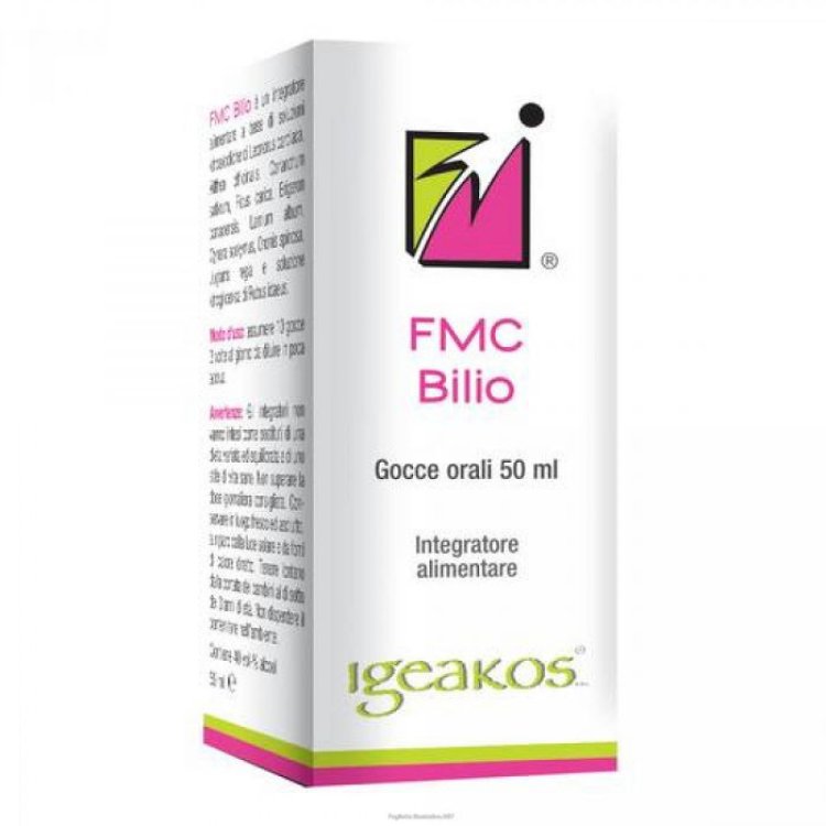 Igeakos Fmc Bilio Integratore Alimentare Digestivo Gocce Orali da 50ml