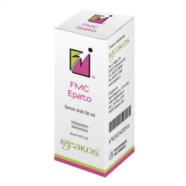 Igeakos Fmc Epato Gocce Orali Parafarmaco per Supporto Fegato 50ml