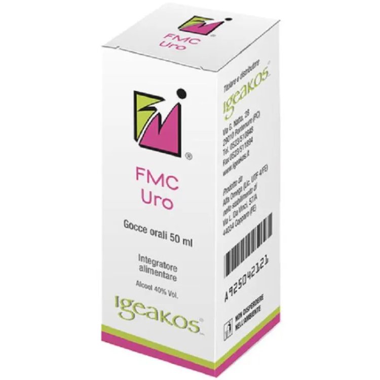 Igeakos FMC Uro Gocce Orali per Funzionalit&agrave; Urinarie 50ml