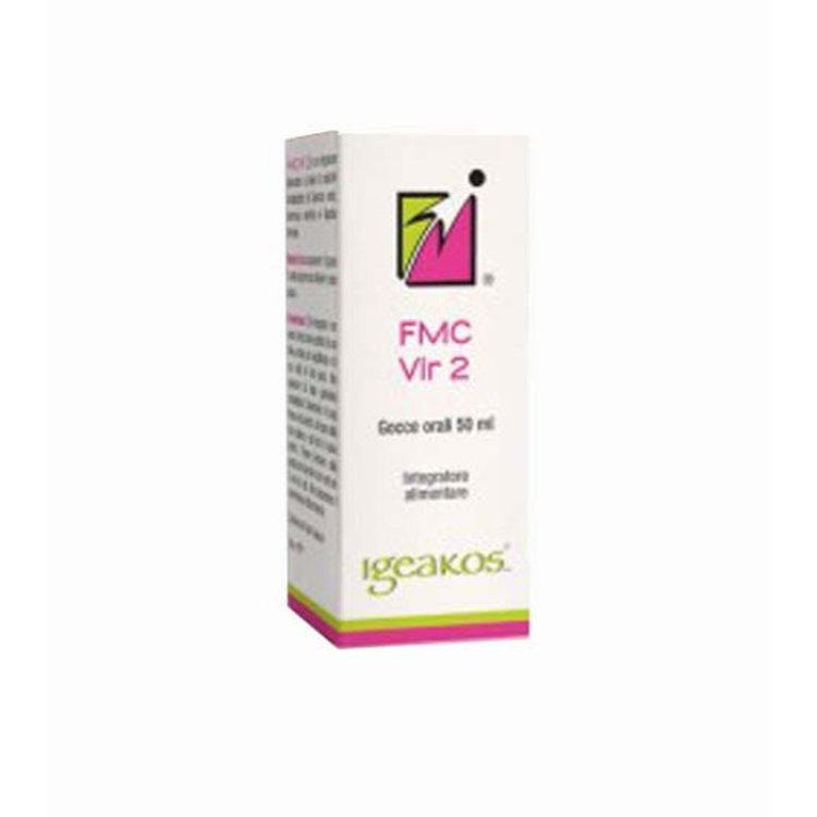 Igeakos FMC Vir 2 Gocce Orali Integratore per Infezioni Batteriche 50ml
