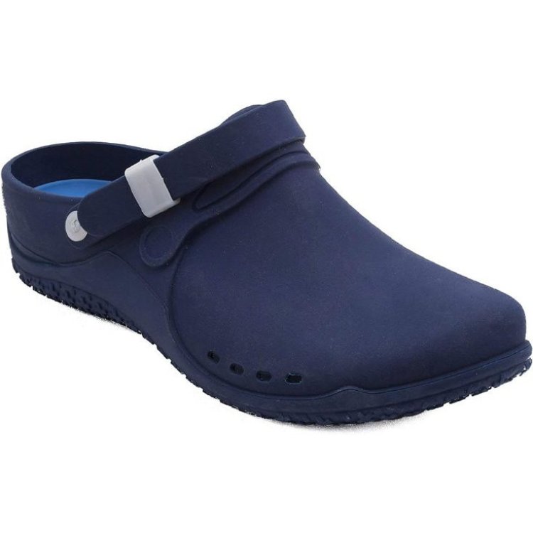 Scholl's Clog Progress TPR Donna Blu Navy Taglia 37