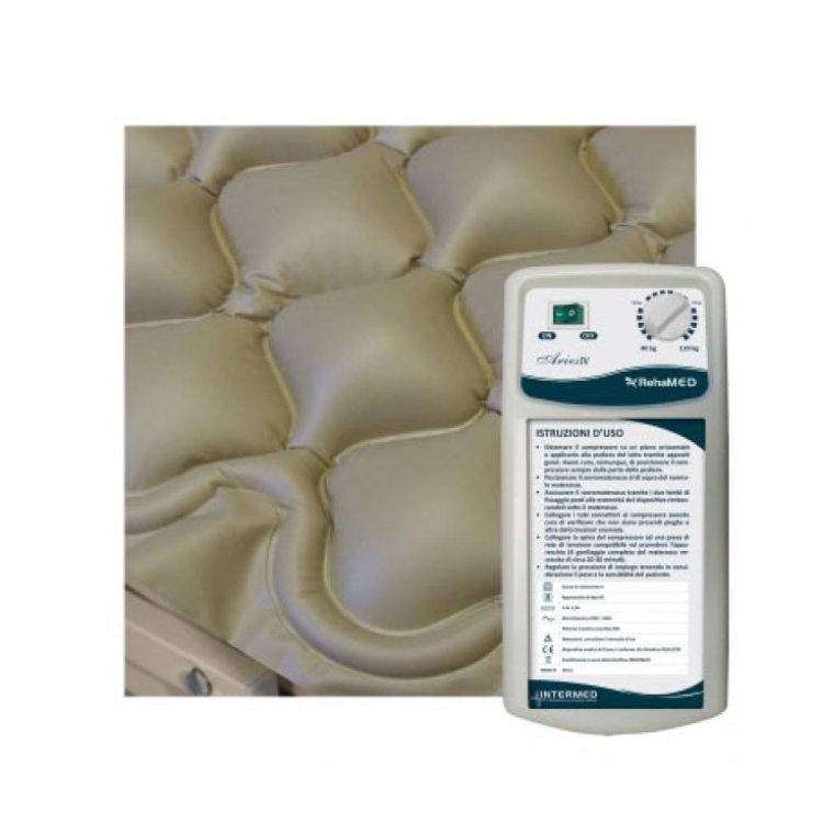 Intermed Kit Antidecubito Aries IV Sovramaterasso con Compressore Intermed Kit Antidecubito Aries IV Sovramaterasso con Compressore